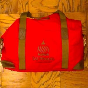 Red TRUMP duffle bag